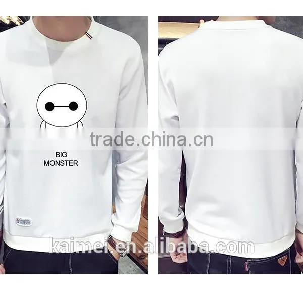 Fashional Design Crewneck Sweatshirt Man Without Hood Popular Among Adults photo-2