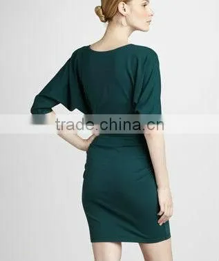 2013 New Collection Fitted Ruched Dress 3048 photo-2