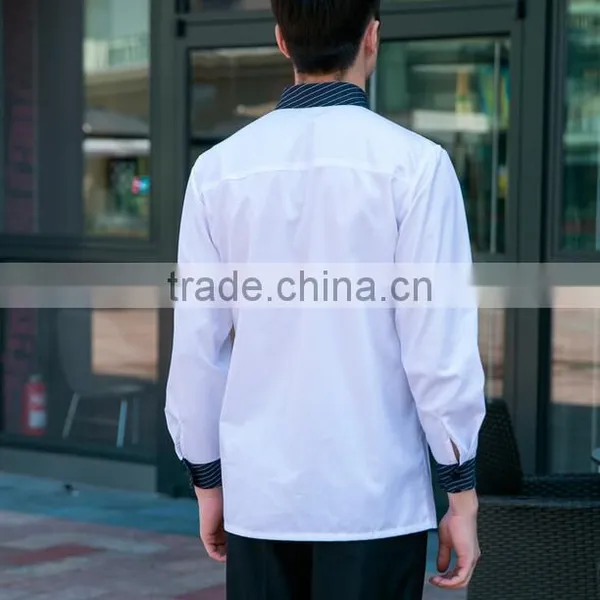 Custom Simple Pattern Restaurant Work Clothes Restaurant Server Uniforms photo-4