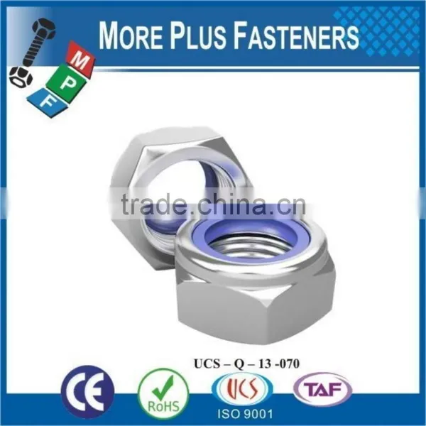 Made in Taiwan Nylon Insert Lock Nut DIN 985 ISO 7040 ANSI B18 16 3M ASME B18 16 6 Nyloc Nut photo-5
