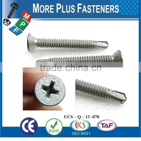 Made In Taiwan Phillips Trumpet Head Sharp Point Drywall Screw Phillips Bugle Head Self Drilling Point Drywall Screw photo-4
