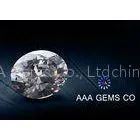 Decorative Diamond Oval Moissanite Rings Gemstone White Round