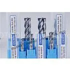 2.5mm Cutting 4mm Shank AlTiN Coating Square End Mill 4 Flute Carbide Milling Cutters 50mm Length up