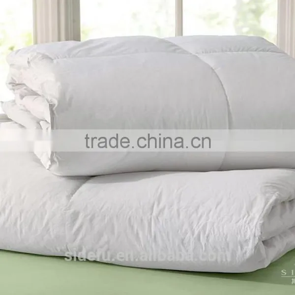 Hotel Cotton White Down Alternative Microfiber Duvet photo-3