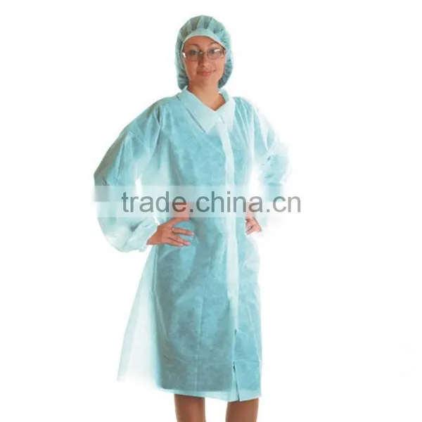 Mens Disposable Nonwoven Lab Coat photo-5