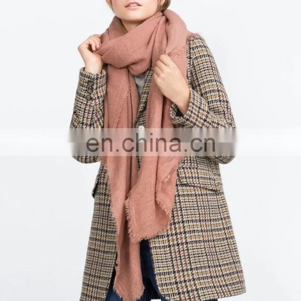 Europe And The United States Super Soft Color Cashmere Scarf photo-5