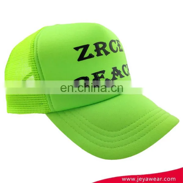 Pre-curved Bill Trucker Hat With Logo Printed photo-3