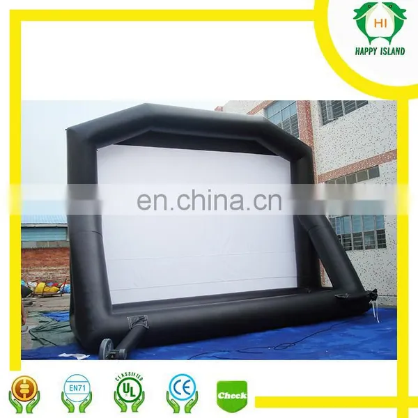 HI Good Price Outdoor Portable Advertising Inflatable Movie Theater Screen for Sale photo-3