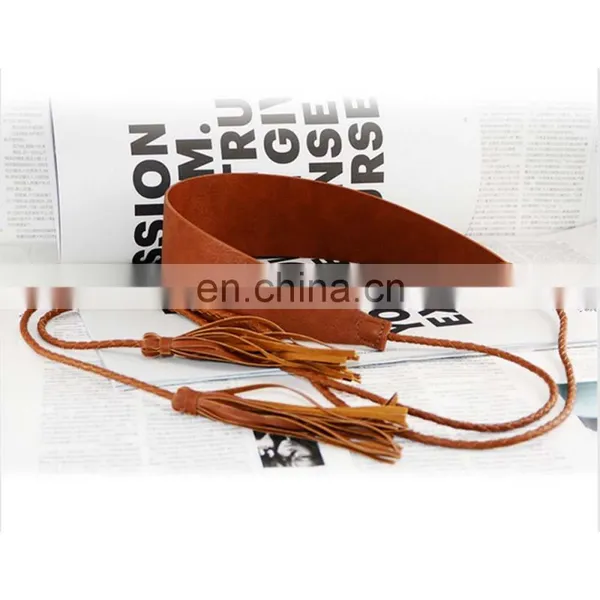 Customize Wholesale Woman Ladies Newest Fashion Fringe Corset Belt photo-3