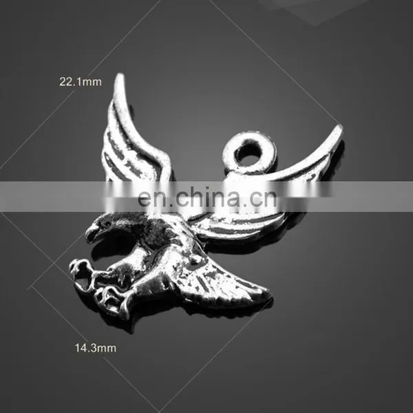Wholesale Animal Bird Hawk Shape Pendant Alloy Pendant Shoes Accessories photo-5