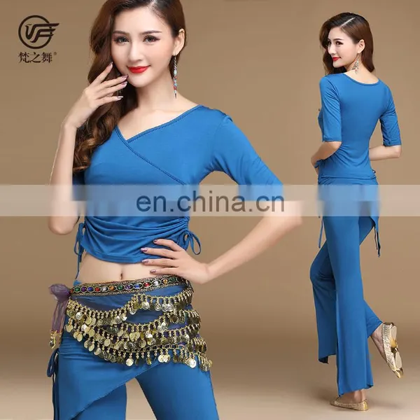 T-5181 Indian Modal Fabric Lady Belly Dance Costumes photo-2