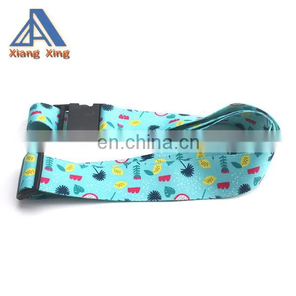Travel luggage belt with lock for travel bag accessories lock