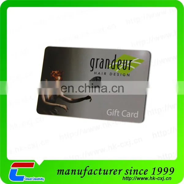 Cheap Customized High Quality Plastic PVC Gift Card Printing photo-2