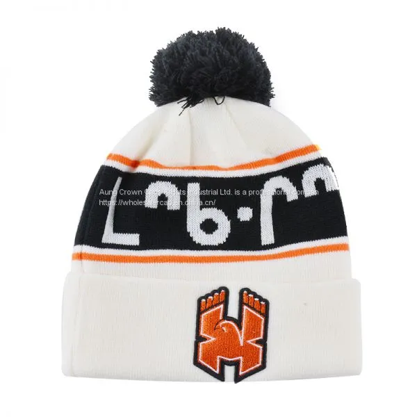 Boy's Fashion Jacquard Knitted Beanie Hat photo-3