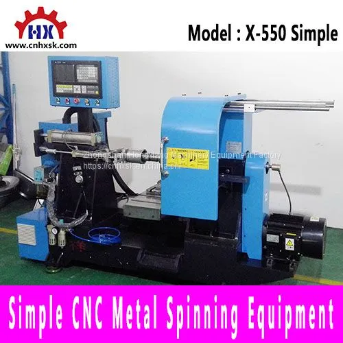 Hot Sale Simple Cnc Metal Spinning Forming Machine Process Lathe