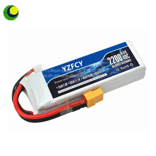 11.1V 2200mAh 3S 25C LiPo Battery Pack With Deans Plug for RC Heli Airplane Car Boat Truck photo-3