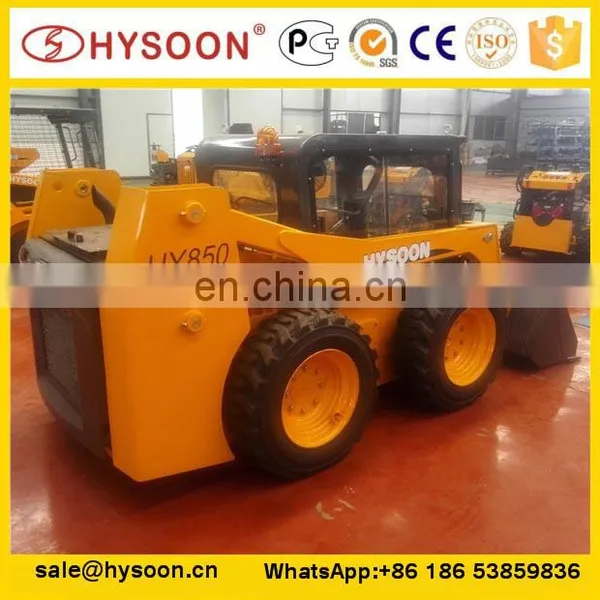 Cheap Price High Quality Mining Equipment Skidsteer Loaders 850kg Compact Loader With Earth Bucket photo-7
