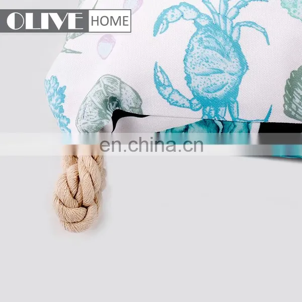 Hot Selling Ocean Design Double Sides Printing Decorative Pillow Outdoor Waterproof Floor Cushion For Sale photo-4
