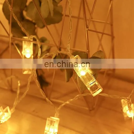 Led Photo Clip Holiday Curtain String Lights Garden Home Garden Christmas Indoor Outdoor Decoration Fairy Light photo-3