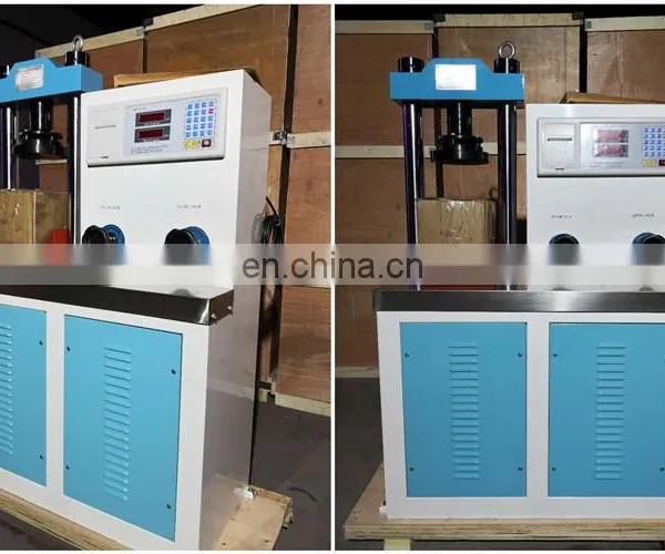Electro Hydraulic Cement Bending Compression Testing Machine/apparatus photo-3
