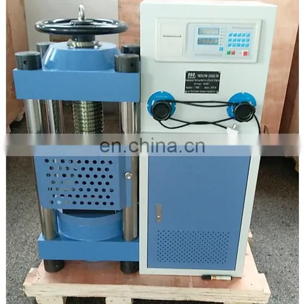 2000kN 220V Electro Hydraulic Digital Display Compression Testing Machine photo-2