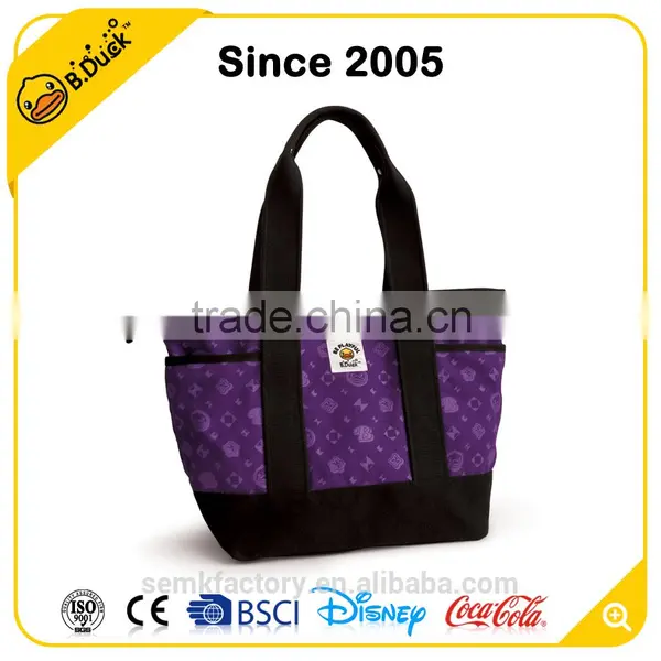 2016 Fashion Style Women Cotton Canvas Tote Bag photo-2