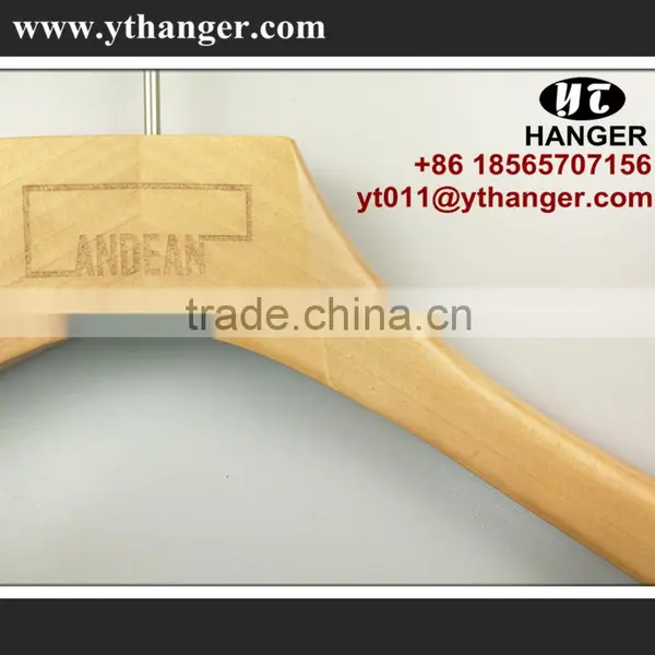 IMY-534 Natural Color Superior Wood Hangers photo-2