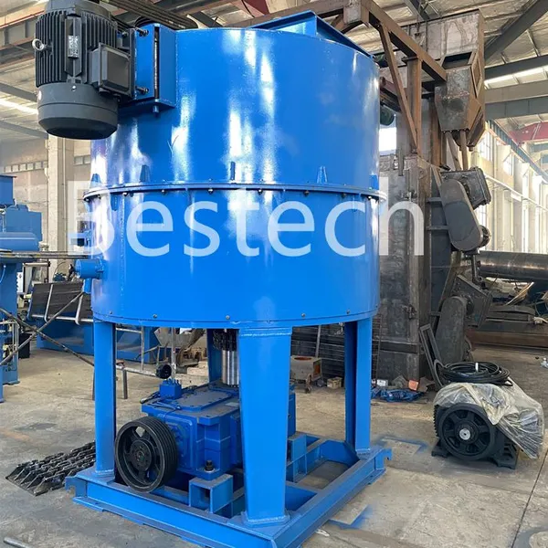 Large Sand Mixing Capacity Automatic High Efficiency Rotor Sand Mixer photo-5