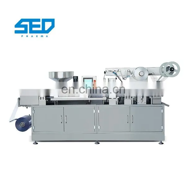 Low Noise Level Pill Tablet Capsule Blister Packing Machine photo-2