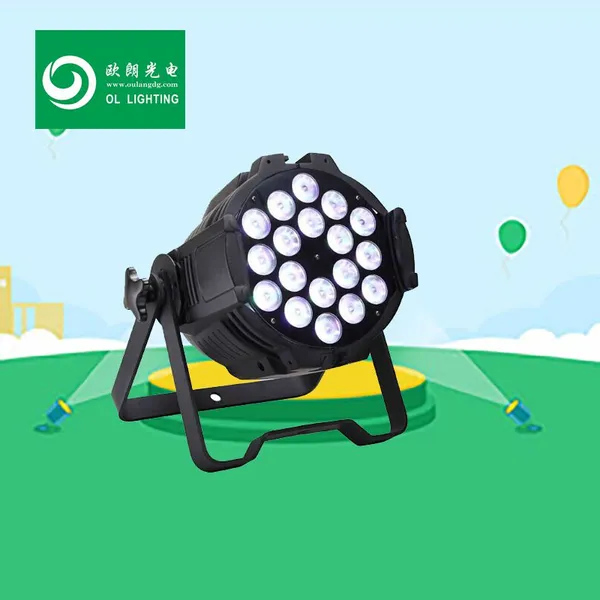Stage Lights LED Par Lights 18pcs 4in 1 Stained Lights photo-3