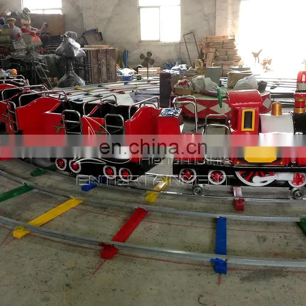 Outdoor Theme Park Toy Electric Train Ride Equipment Track Amusement Rides Mini Trains photo-4