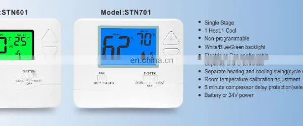 STN 701 Smart HVAC Central Air Conditioner Programmable Thermostat Good Quality photo-3