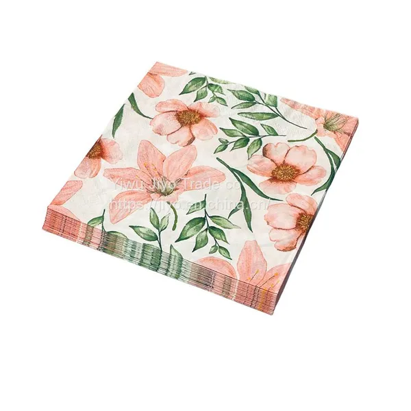 Food Safe Biodegradable and Compostable Premium Quality Paper Napkin