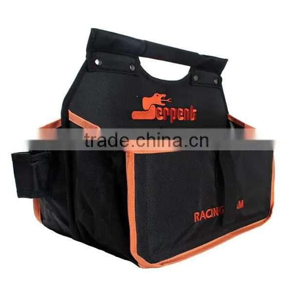 Heavy Duty 1680D Tool Tote Bag Multifunctional Tool Tote Bag Deluxe Black Portable Tool Tote Bag photo-4