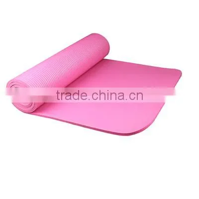 Fitness Training Eco-friendly Natural NBR Yoga Mat With Carrying Strap photo-3