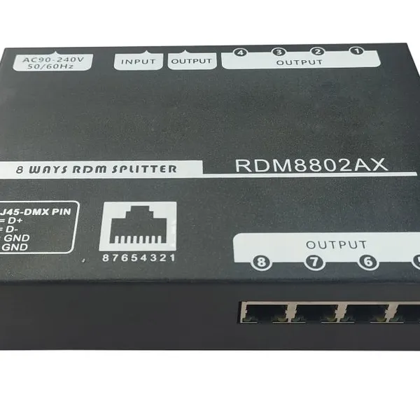 8way RDM Signal Distributor photo-3
