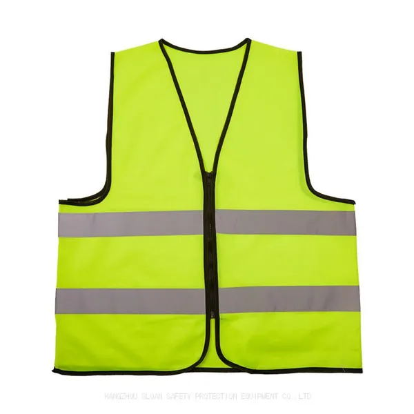 Wholesale Custom Logo Security Construction Work Safety Vest Reflective High Visibility Safety Vest