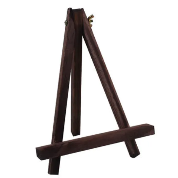 21*28cm Top Selling Promotion Mini Natural Color Wood Display Easel For Painting Craft photo-3