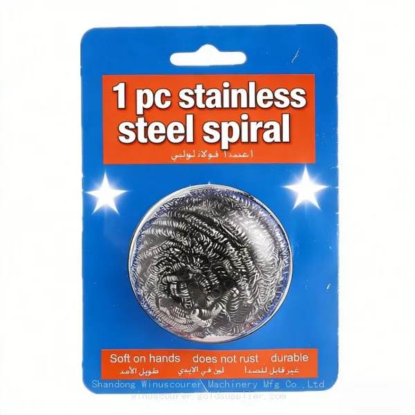 Durable Steel Wire Ball Scrubber for Dish Pot Pan Cleaning photo-3