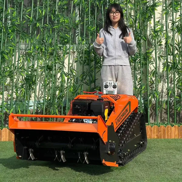Vigorun Tech MTSK800 Remote Controlled Flail Mower Working Degree 0-40° 200 Meters Long Distance Control Multitask Vehicle photo-2
