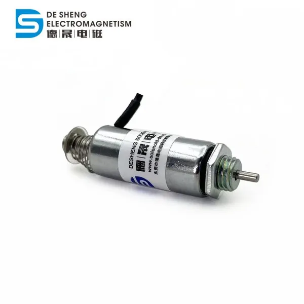 DS-1330 Dc 12v 24v Small Push Pull Tubular Solenoid Stroke 5mm Linear Solenoid photo-5