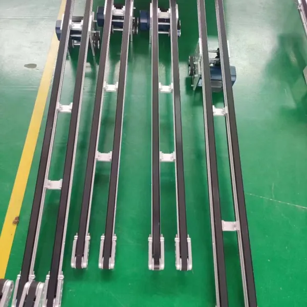 MT40 Timing Belt Conveyor With Aluminum Profile Frame, Industrial Automated Conveying Equipment photo-3