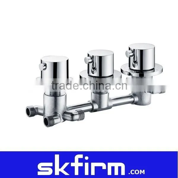 Top Sale 3 Fouction Water Valve for Hydration Italy Galatron Valve Thermostatic Mixer Valve Faucet Ceramic Cartridge