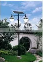 All in One Latest Design Outdoor Solar Garden Lighting Pole Light With Controller photo-4
