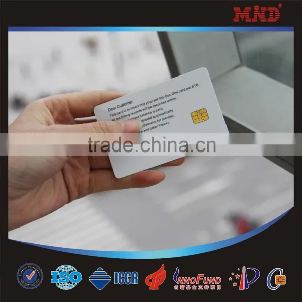 MDC339 FM4428 5528 Blank Contact IC Card Offset Printing Card photo-3