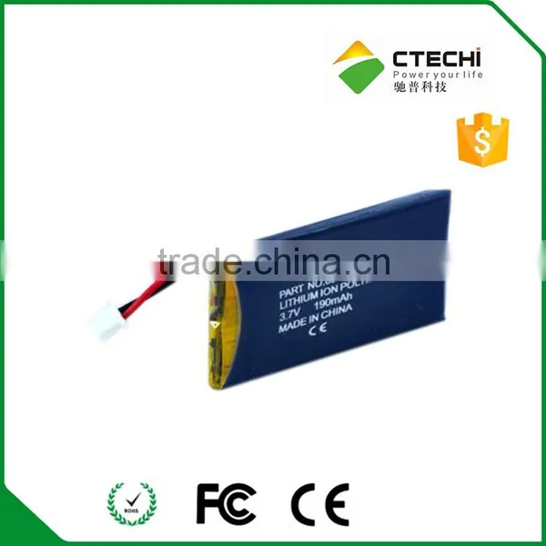 3.7V Lithium Headset Battery Li-ion Polymer Battery 190mah for CS50 64327-01, 64399-01 photo-3