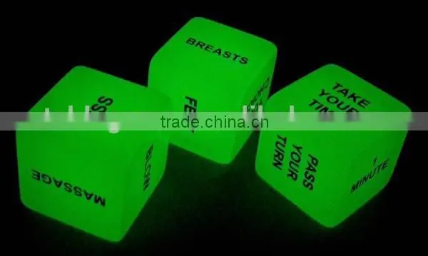 Adult Glowing Dice for Sexy Dice Game photo-6