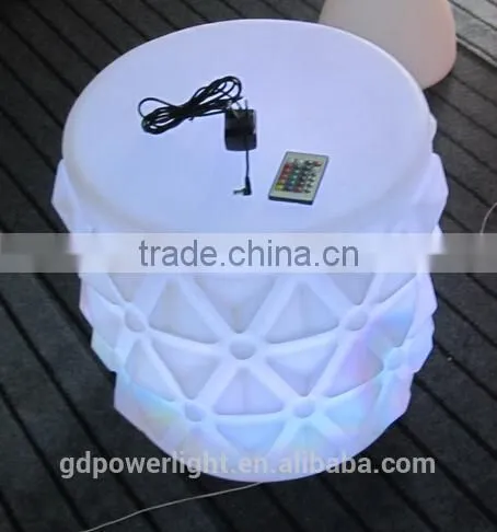 New PE Plastic Stool With LED Lights & Remote Control YXF-5048 photo-5