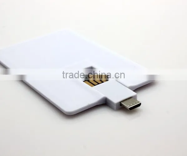 Business Card USB Drives OTG 16gb 32gb With Logo Printed for Android Mobile photo-3