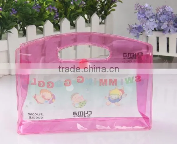 PVC Ziplock Bag Plastic Gift Packing Pouch PVC Material Bags With Zipper photo-3